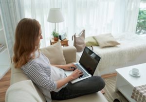 working from home remote work