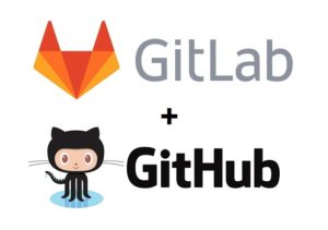 gilab github logos