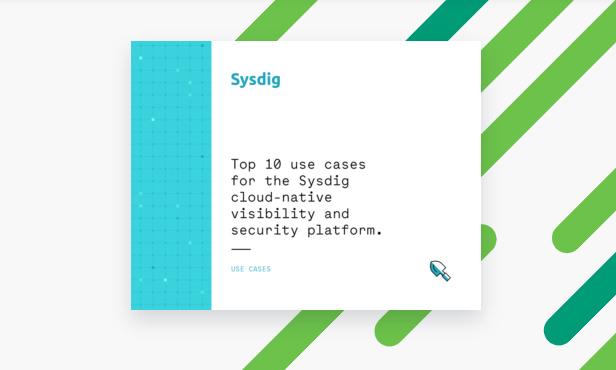  sysdig security monitoring