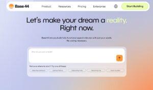 base44 screenshot