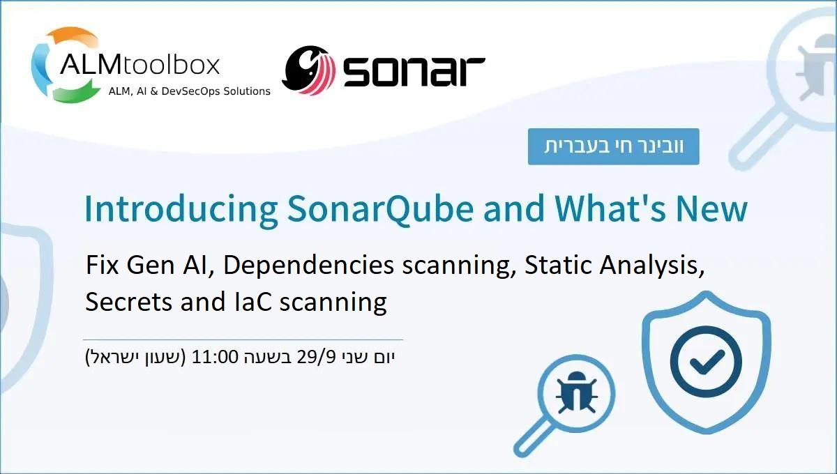 sonarqube webinar