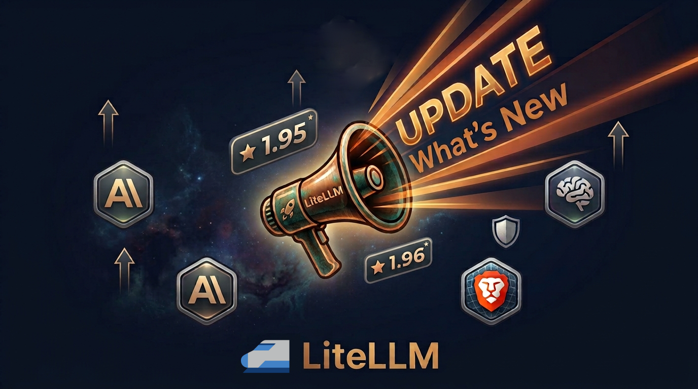 מה חדש ב- LiteLLM