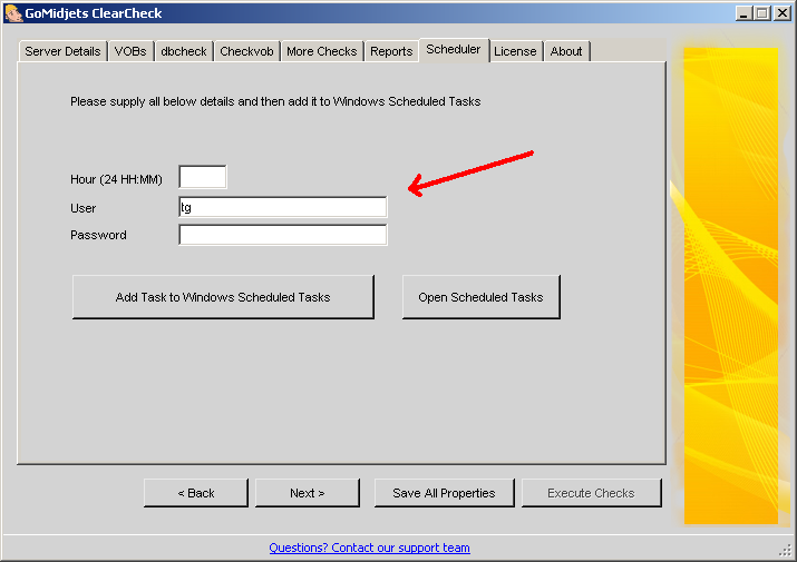 Schdule ClearCase maintenance health checks