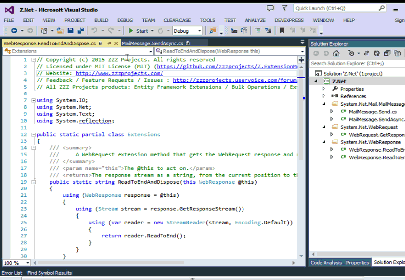 Visual Annotate Extension for Visual Studio and ClearCase